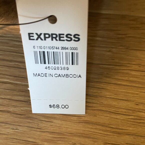 Express Brown Teddy Mini Backpack NWT - Picture 5 of 7